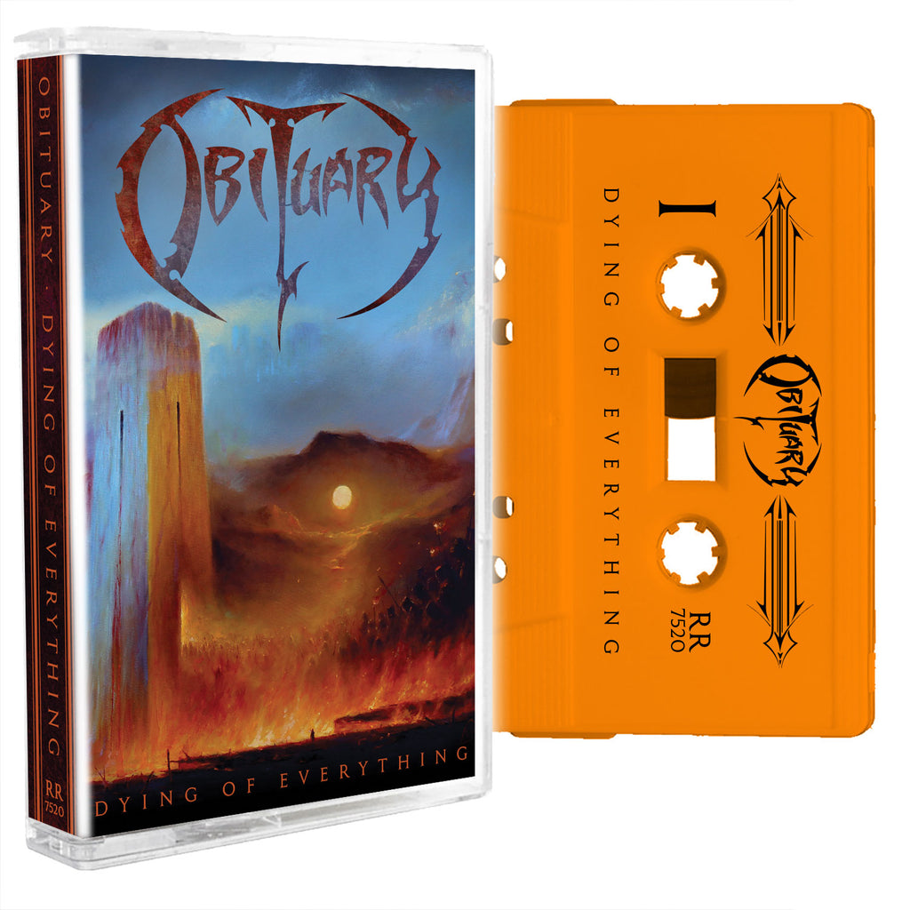 OBITUARY - dying of everything - BRAND NEW CASSETTE TAPE