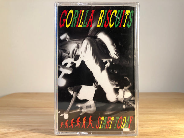GORILLA BISCUITS - start today - BRAND NEW CASSETTE TAPE