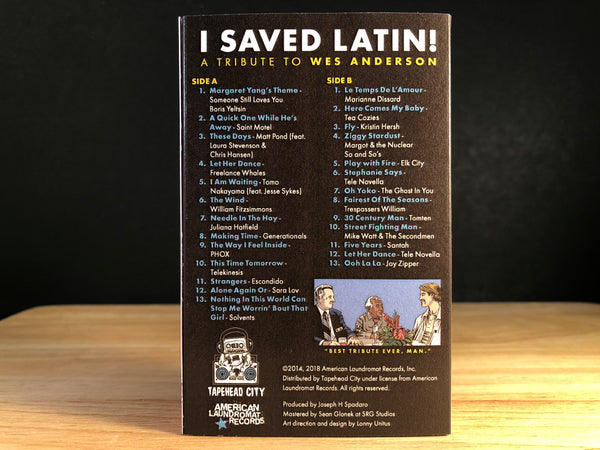 u*a様 I Saved Latin! A Tribute to Wes And Various – I Saved Latin! A Tribute To Wes Anderson - Mint- 2