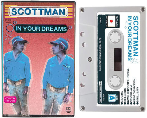 SCOTTMAN - in your dreams - BRAND NEW CASSETTE TAPE - CSD2019