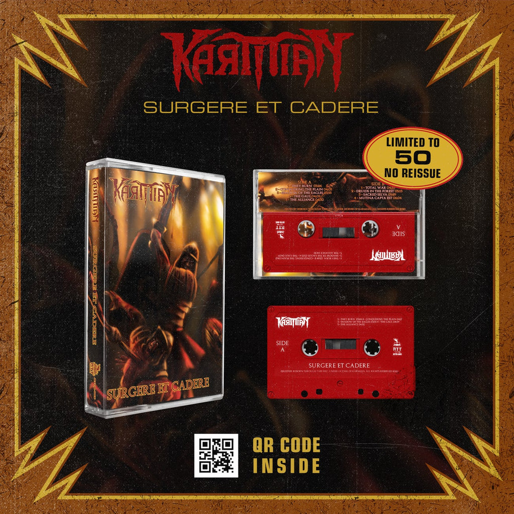KARMIAN - SURGERE ET CADERE - BRAND NEW CASSETTE TAPE