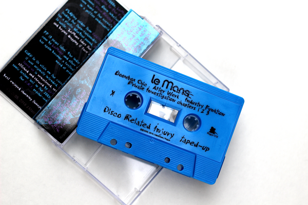 LE MANS - disco related injury taped up - BRAND NEW CASSETTE