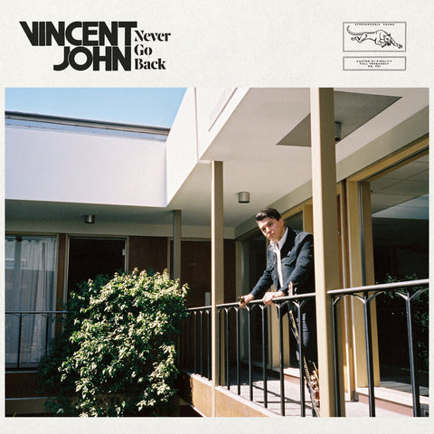 VINCENT JOHN - never go back - BRAND NEW CASSETTE TAPE