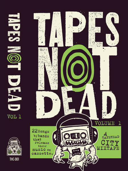 TAPES NOT DEAD VOL.1 - Various Artists - BRAND NEW CASSETTE TAPE