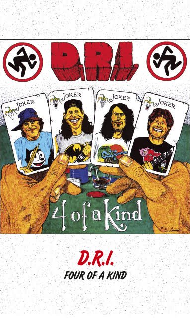 D.R.I - four of a kind - BRAND NEW CASSETTE TAPE