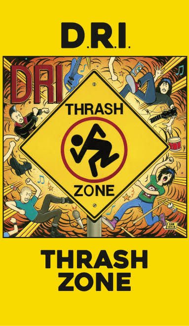 D.R.I. - thrash zone - BRAND NEW CASSETTE TAPE