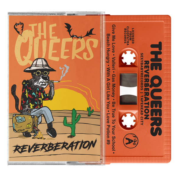 THE QUEERS - reverberation - BRAND NEW CASSETTE TAPE – TAPEHEAD CITY