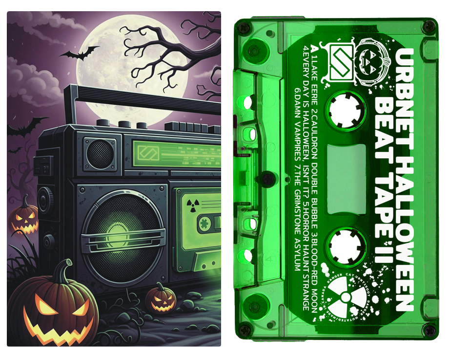 URBNET Halloween Beat Tape II - BRAND NEW CASSETTE TAPE
