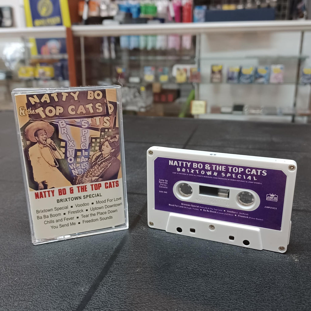 Natty Bo & The Top Cats - Brixtown Special - BRAND NEW CASSETTE TAPE