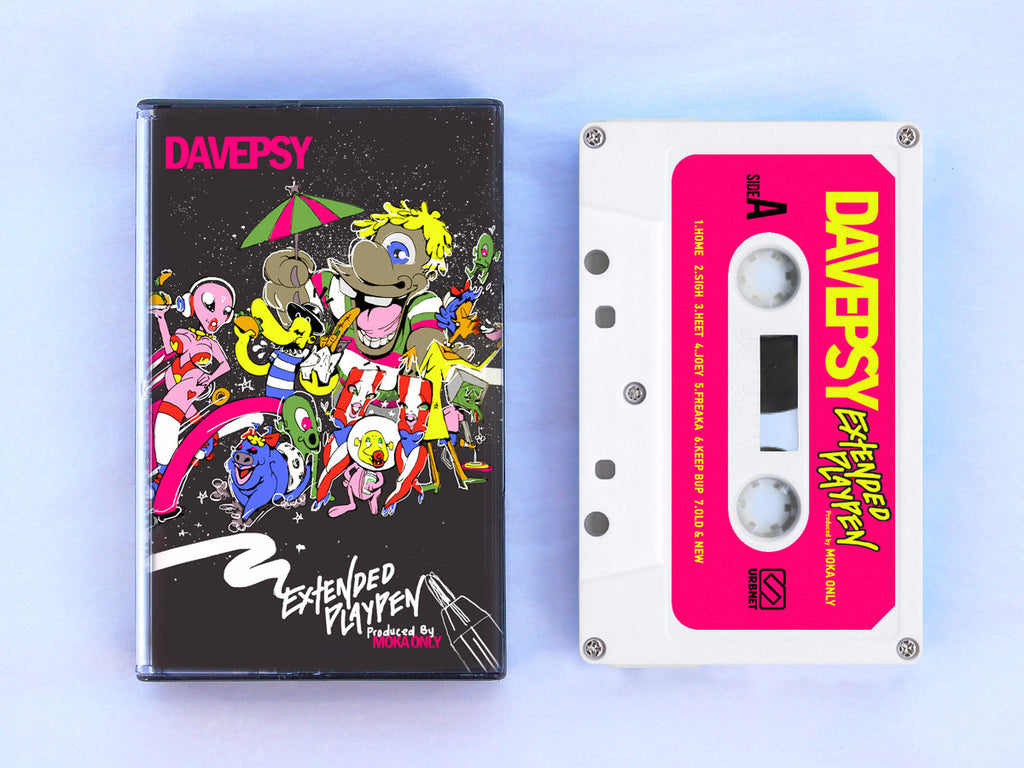 DAVEPSY - Extended Playpen - BRAND NEW CASSETTE TAPE