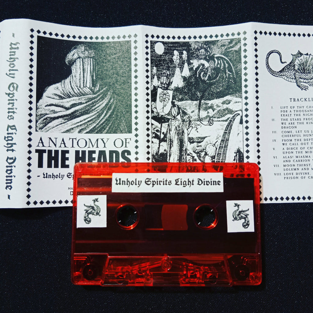 Anatomy of the Heads - unholy spirits light divine - BRAND NEW CASSETTE TAPE