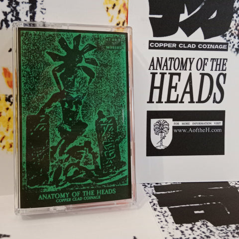 Anatomy of the Heads - copper clad coinage - BRAND NEW CASSETTE TAPE
