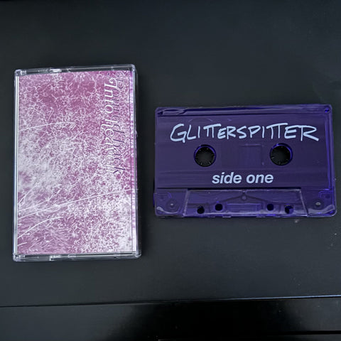 GLITTER SPITTER - poured back into heaven - BRAND NEW CASSETTE TAPE