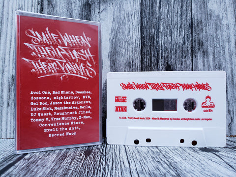 Smile When They Flash Their Knives - various artists - BRAND NEW CASSETTE TAPE