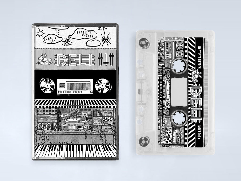 The Deli by Moka Only & Baptiste Hayden - BRAND NEW CASSETTE TAPE