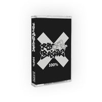 RAW BRIGADE - 100% - CASSETTE TAPE