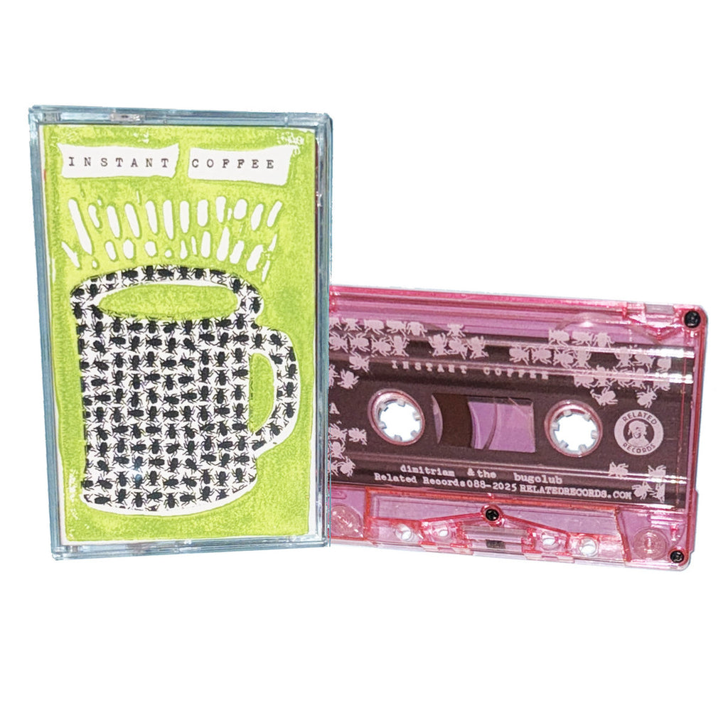 Dimitriam & The Bug Club - Instant Coffee - BRAND NEW CASSETTE TAPE