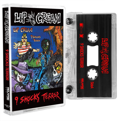 LIP CREAM - 9 Shocks Terror - BRAND NEW CASSETTE TAPE