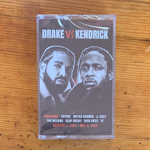Kendrick Lamar vs Drake - The Whole Bloody Affair - BRAND NEW CASSETTE TAPE