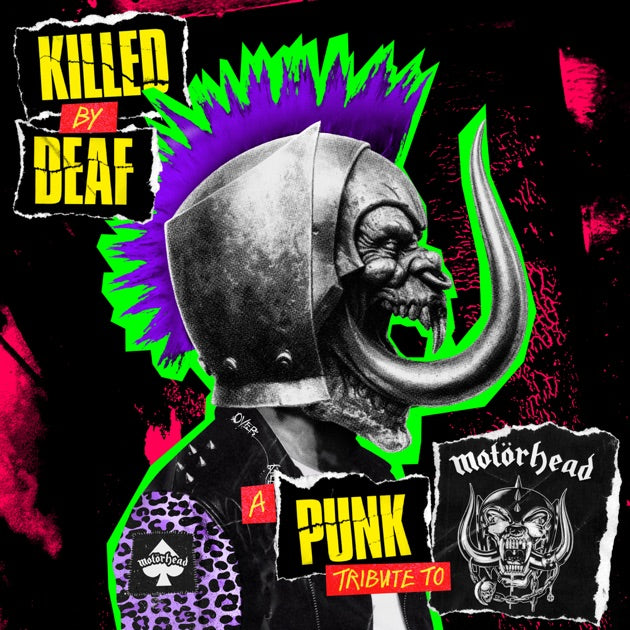KILLED BY DEAF: A PUNK TRIBUTE TO MOTORHEAD - Various Artists - BRAND NEW CASSETTE TAPE