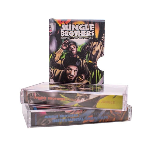 JUNGLE BROTHERS - Straight Out The Jungle (Vocal & Instrumental) - BRAND NEW CASSETTE TAPES