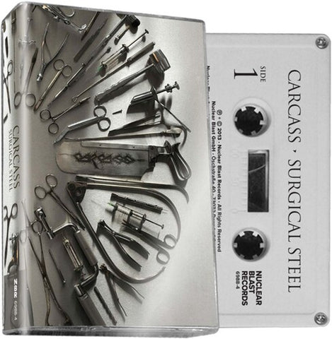 CARCASS - Surgical Steel - BRAND NEW CASSETTE TAPE