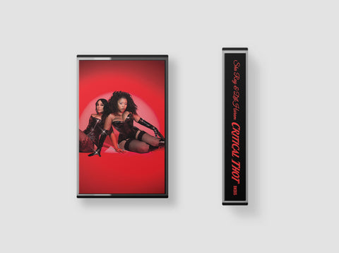 DJ Haram & Sha Ray - Critical Thot - BRAND NEW CASSETTE TAPE