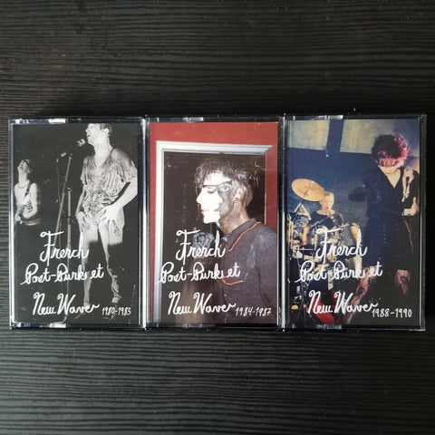 French post-punk et new wave [3 mixtapes bundle] - VARIOUS ARTISTS - BRAND NEW CASSETTE TAPES