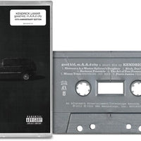 KENDRICK LAMAR - good Kid, M.A.A.D City (10th Anniversary Edition) [Black Cassette] - BRAND NEW CASSETTE TAPE