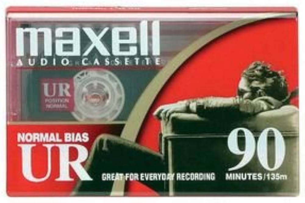 Maxell UR90  Cassette Tape - BRAND NEW