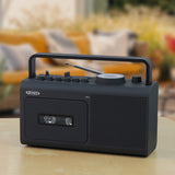 Jensen MCR-250 Personal Portable Cassette Player/Recorder AM/FM Radio (Black) - BRAND NEW