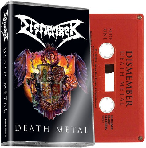 DISMEMBER -  Death Metal - BRAND NEW CASSETTE TAPE [pre-order]