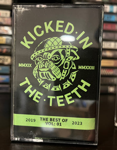 KICKED IN THE TEETH - best of Volume 01 - BRAND NEW CASSETTE TAPE