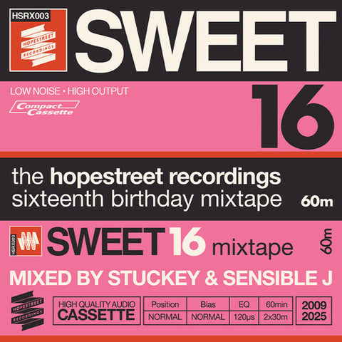 Hopestreet Recordings Sweet 16 Mixtape (Various Artists) - CASSETTE TAPE