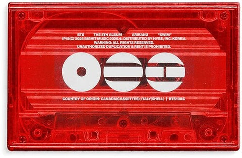 BTS - Swim - BRAND NEW CASSETTE TAPE
