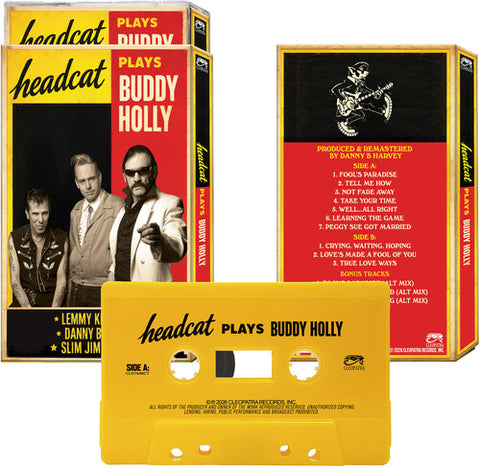 THE HEAD CAT - Sings Buddy Holly - BRAND NEW CASSETTE TAPE