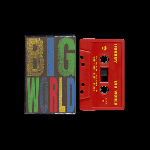 HOVVDY - Big World - BRAND NEW CASSETTE TAPE