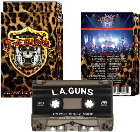 L.A. GUNS - Live from the Guild Theatre - BRAND NEW CASSETTE TAPE
