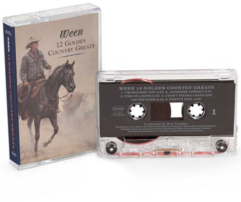 WEEN - 12 Golden Country Greats - BRAND NEW CASSETTE TAPE