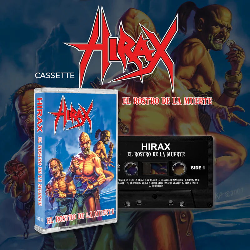 HIRAX - El Rostro De La Muerte - BRAND NEW CASSETTE TAPE