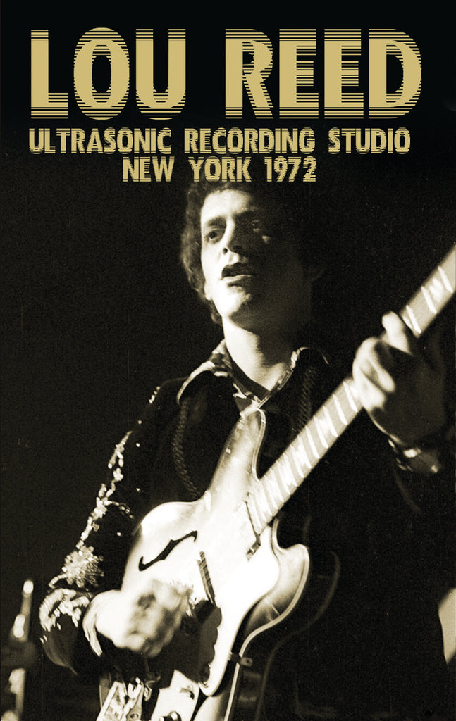LOU REED - Ultrasonic Recording Studio NY 1972 - BRAND NEW CASSETTE TAPE [velvet underground]