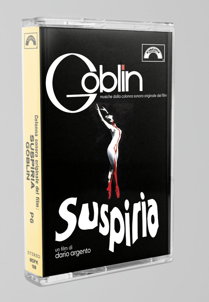 Goblin - Suspiria (Musiche Dalla Colonna Sonora Originale Del Film) - brand new cassette tape