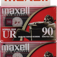Maxell UR90  Cassette Tape (2 Pack)