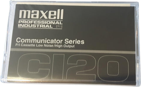 Maxell C120 Communicator Professional Series P/I - BRAND NEW CASSETTE TAPE