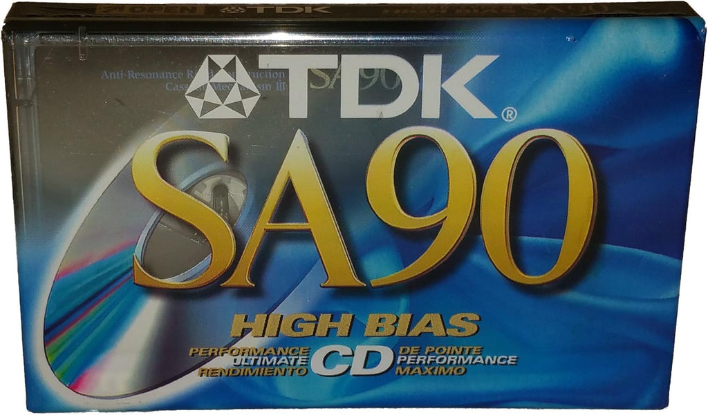 TDK SA HIGH BIAS 90 minute BRAND NEW CASSETTE TAPE