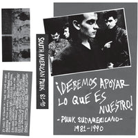 SOUTH AMERICAN PUNK/POST-PUNK Mix Tape 1981-1990 - BRAND NEW CASSETTE TAPE