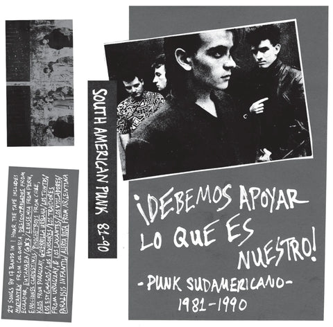 SOUTH AMERICAN PUNK/POST-PUNK Mix Tape 1981-1990 - BRAND NEW CASSETTE TAPE
