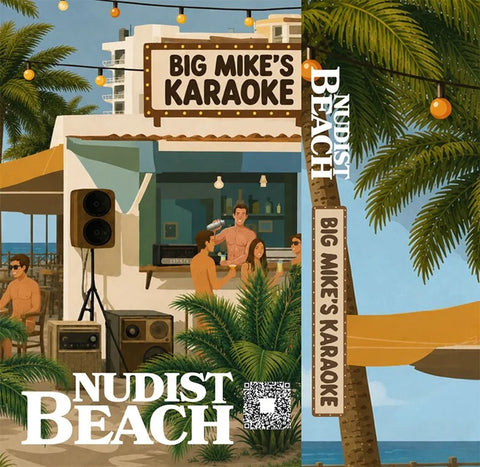 Nudist Beach - Big Mike's Karaoke - BRAND NEW CASSETTE TAPE