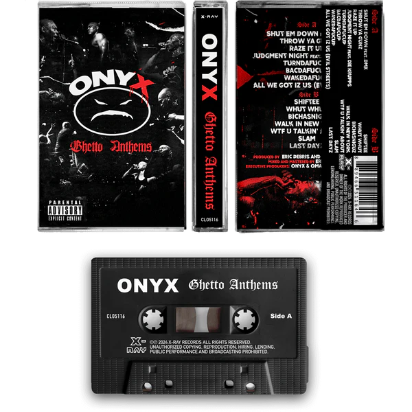 ONYX - ghetto anthems - BRAND NEW CASSETTE TAPE