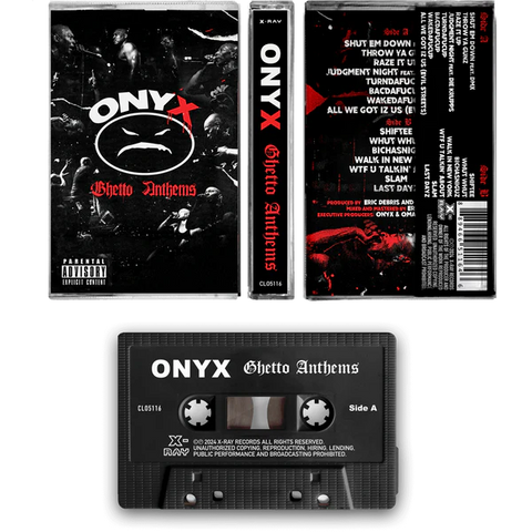 ONYX - ghetto anthems - BRAND NEW CASSETTE TAPE